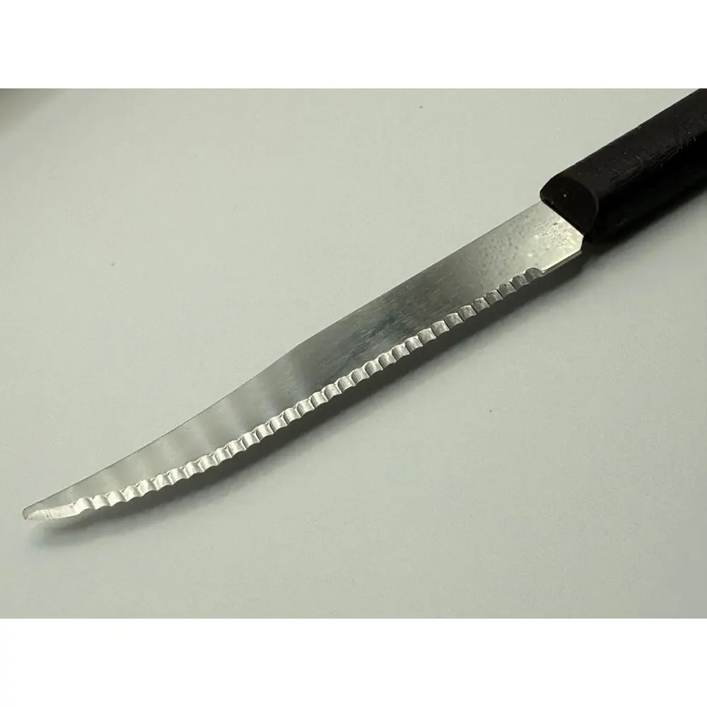 Vintage Quikut Quikkle Steak Knives Lot 12 NOS Stainless USA Original Sleeves